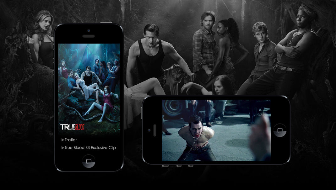 HBO TRUE BLOOD Mobile Screenshot