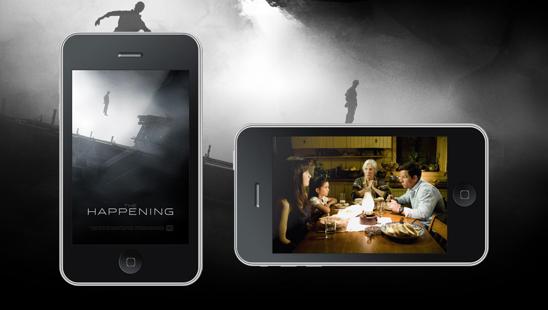 THE HAPPENING Mobile Screenshot